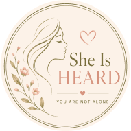 She Is Heard Logo